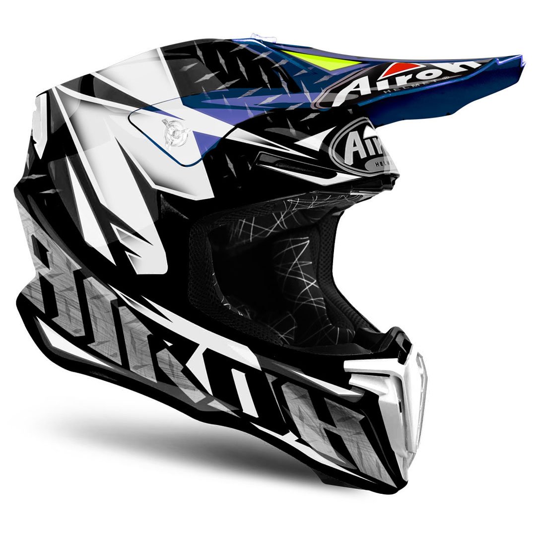 Airoh Replacement Twist Peak Iron Blue [Peak Only]