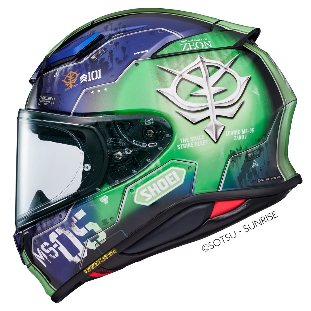 Shoei NXR2 MS-05 Zaku I TC-11 Helmet - Image 3