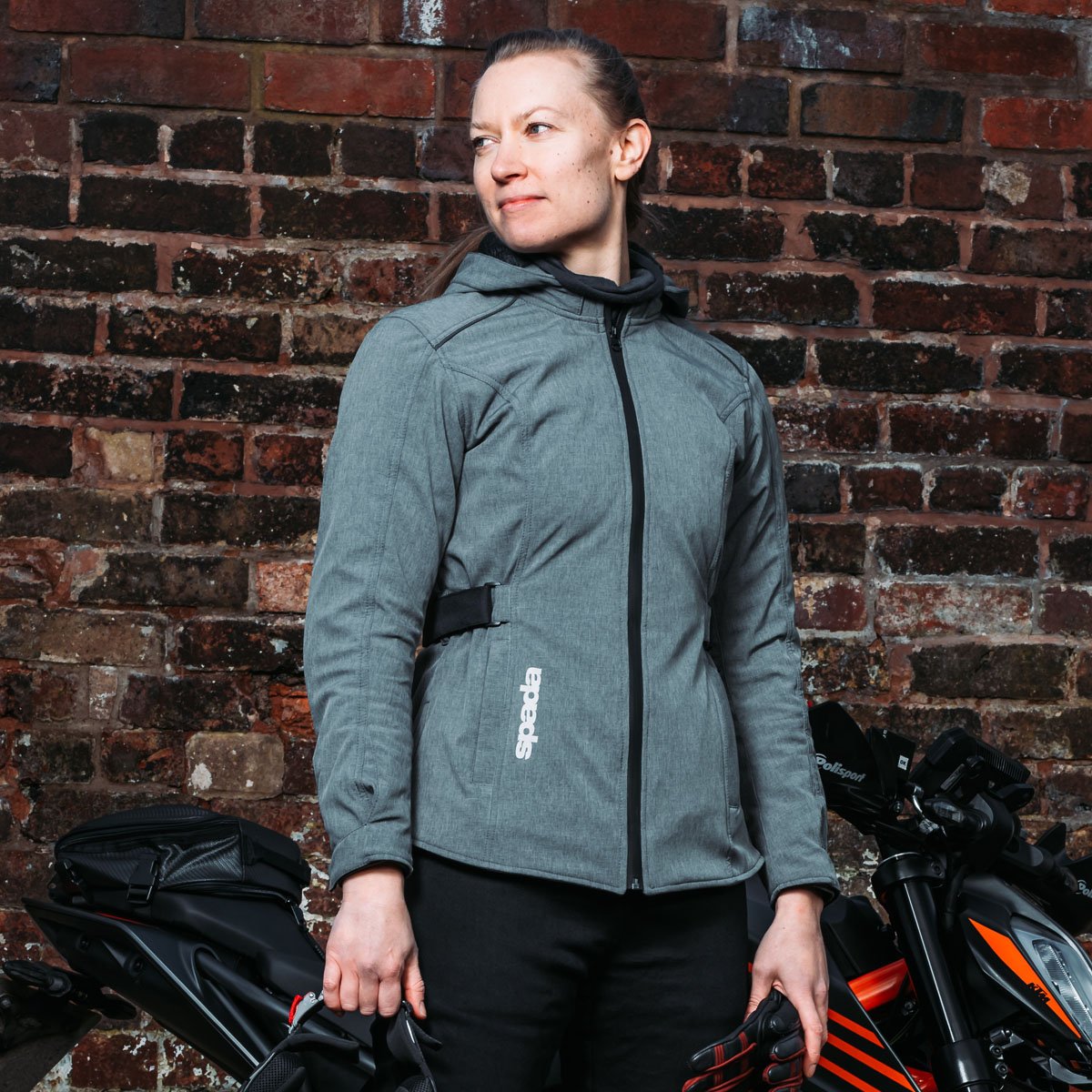Spada Hairpin 2.0 CE WP Ladies Jacket Grey - Image 3