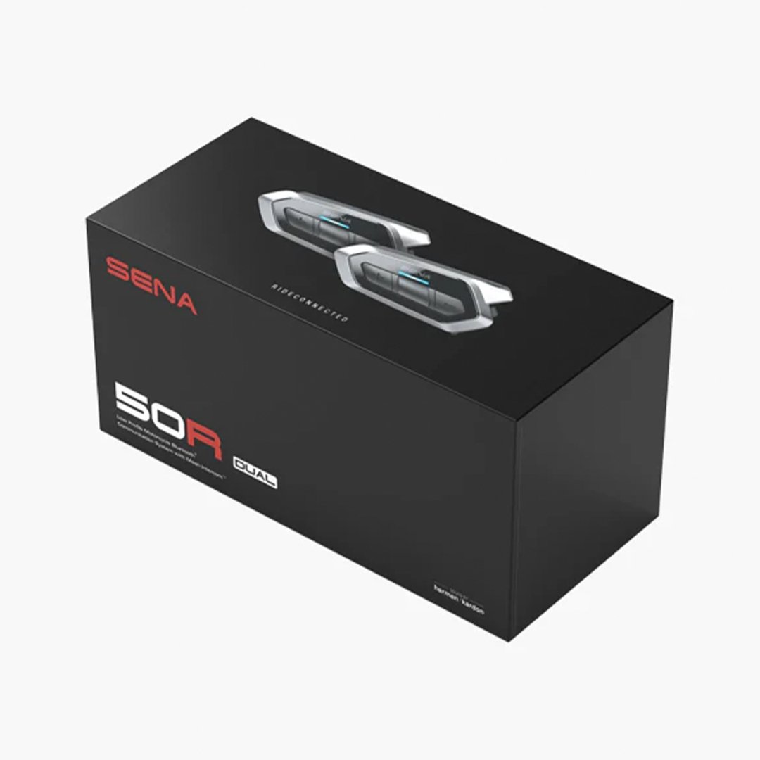 Sena 50R-02D Motorcycle Bluetooth Mesh Communication System Dual Pack - Image 5