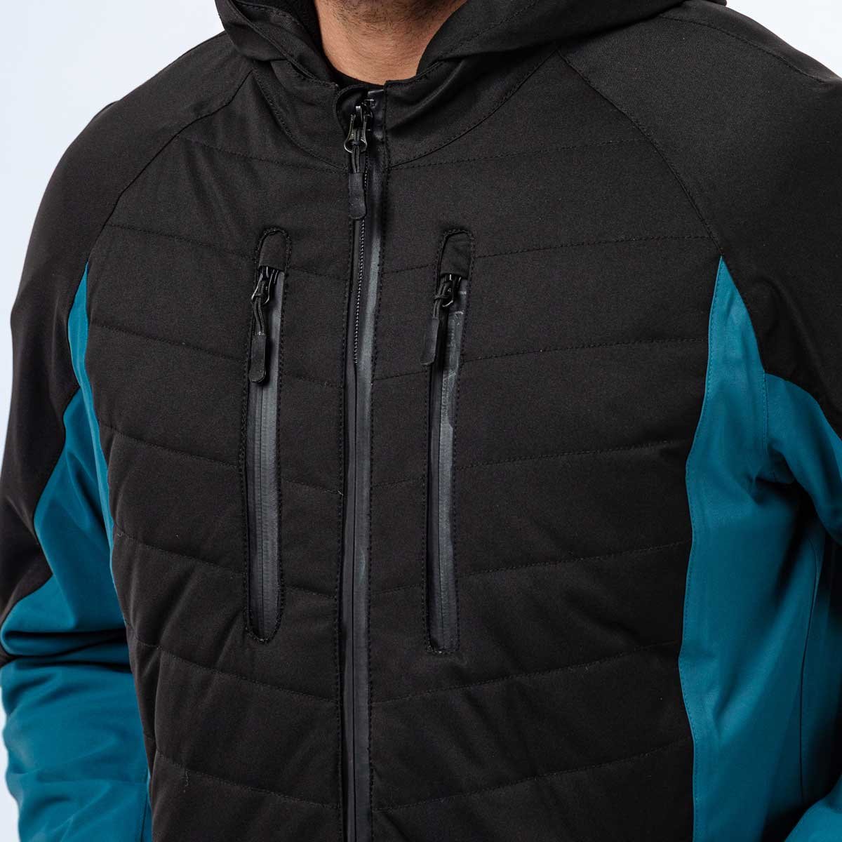Spada Tino CE WP Quilted Jacket Black/Coral - Image 10