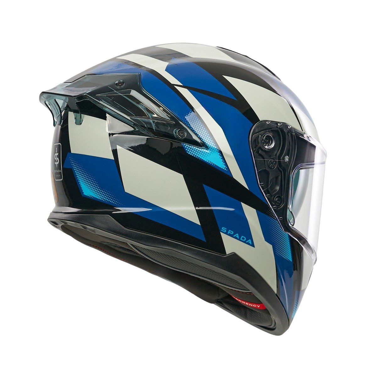 Spada Blade Sabre Blue/Black/Grey Helmet - Image 6