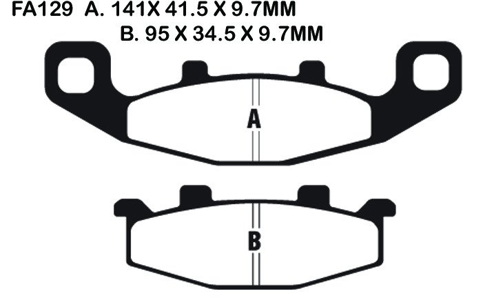 EBC Brake Pads FA129